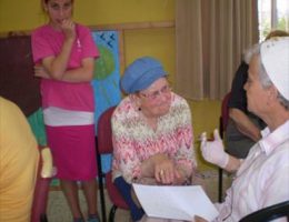 עלתה לישראל בגיל 84