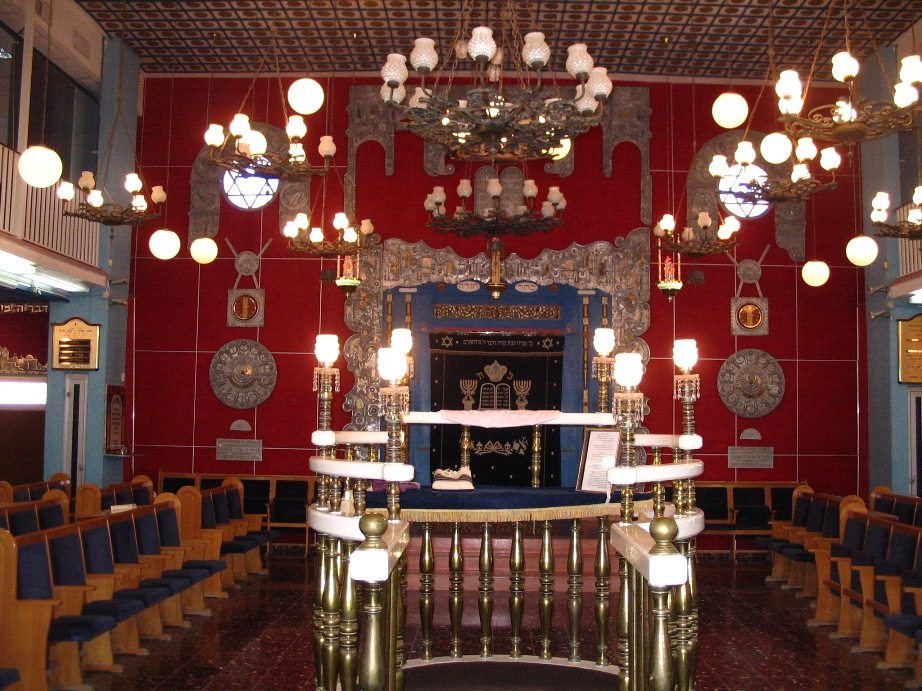 תמונת העתק של בית הכנסת בקוצ'ין