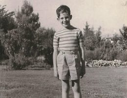 ילדותו של עזרא דוד גוט בתל-אביב