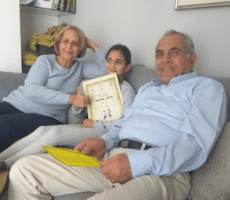סיפור העלייה של סבא מאיר וסבתא עליזה לישראל