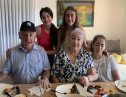 סבא ארון רדינובסקי עלה לישראל בגיל 55