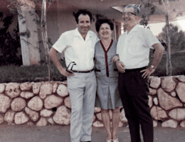 סבא צבי וסבתא סילביה פרייזלר – מרומניה לישראל
